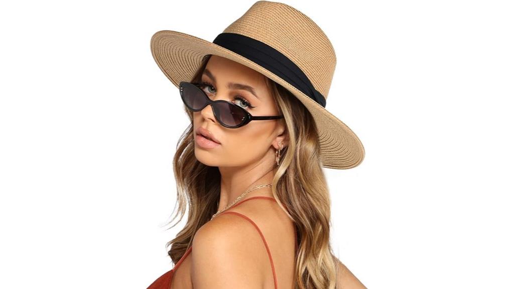 unisex wide brim hat