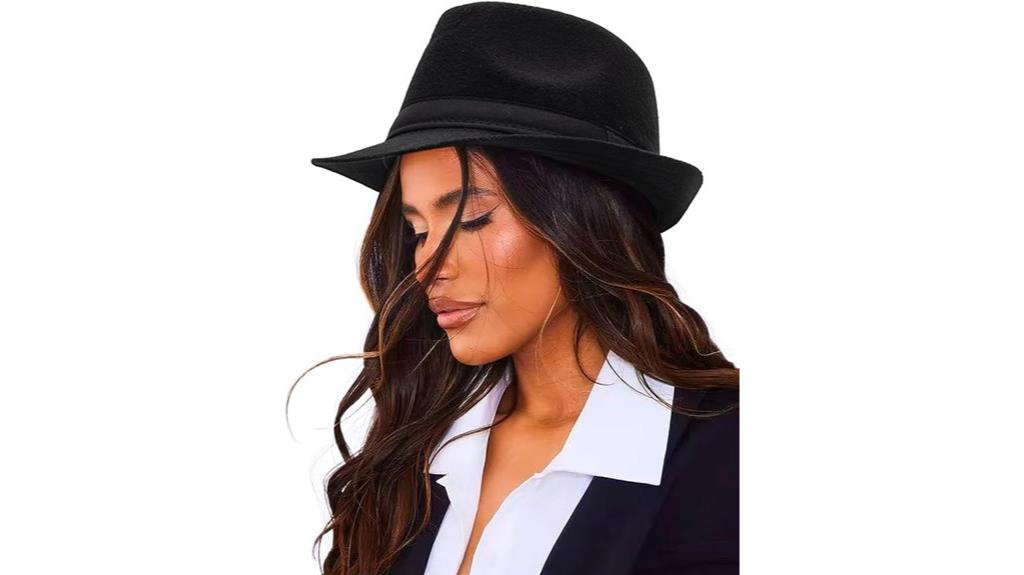 unisex wool fedora