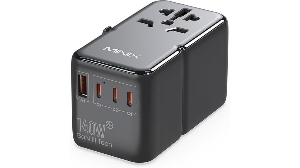 universal 140w travel adapter