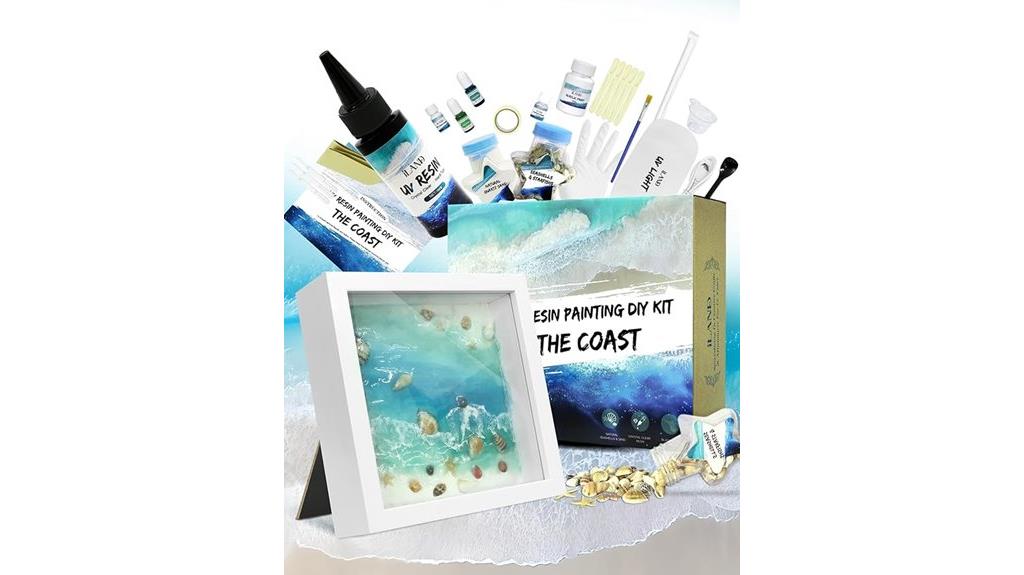 uv resin art kit