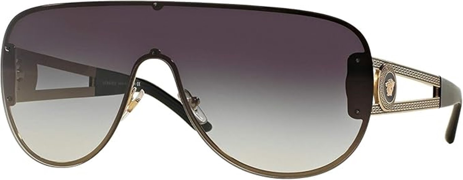 versace metal women s sunglasses