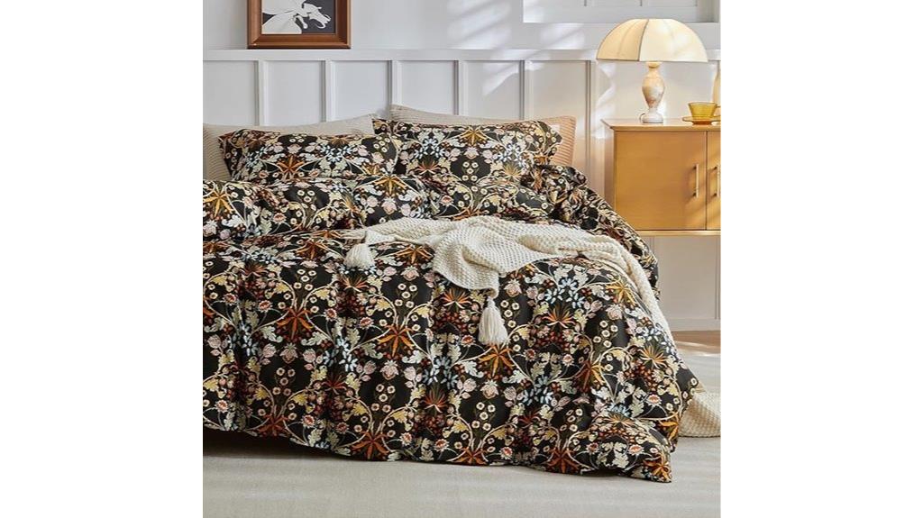 vintage floral queen bedding