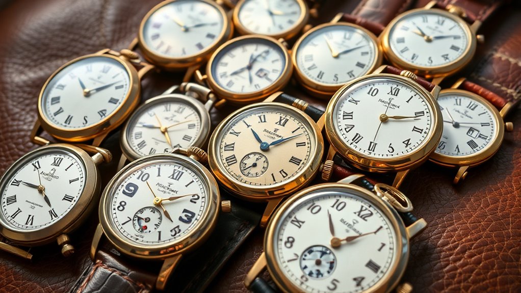 vintage inspired modern watches