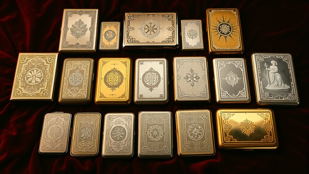 vintage style cigarette cases