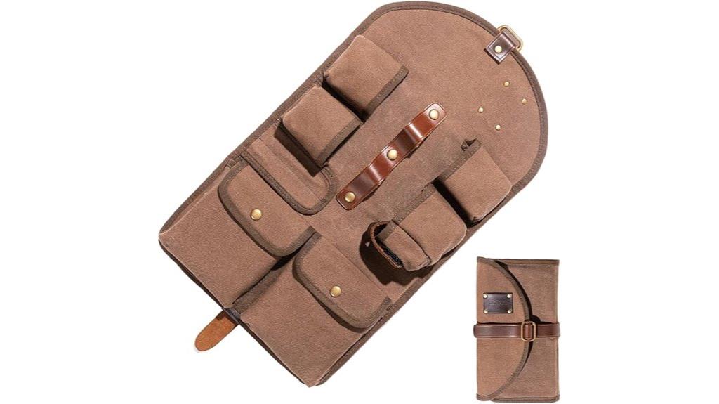 waxed canvas pipe pouch