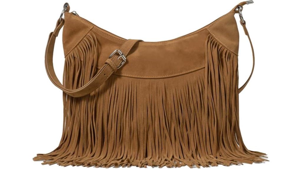 western fringe hobo bag