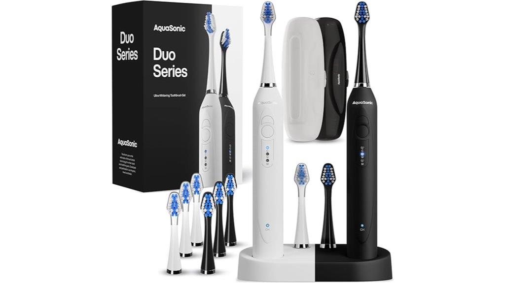 wireless toothbrushes two pack