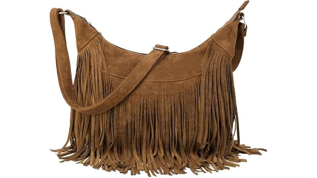 women s fringe hobo bag