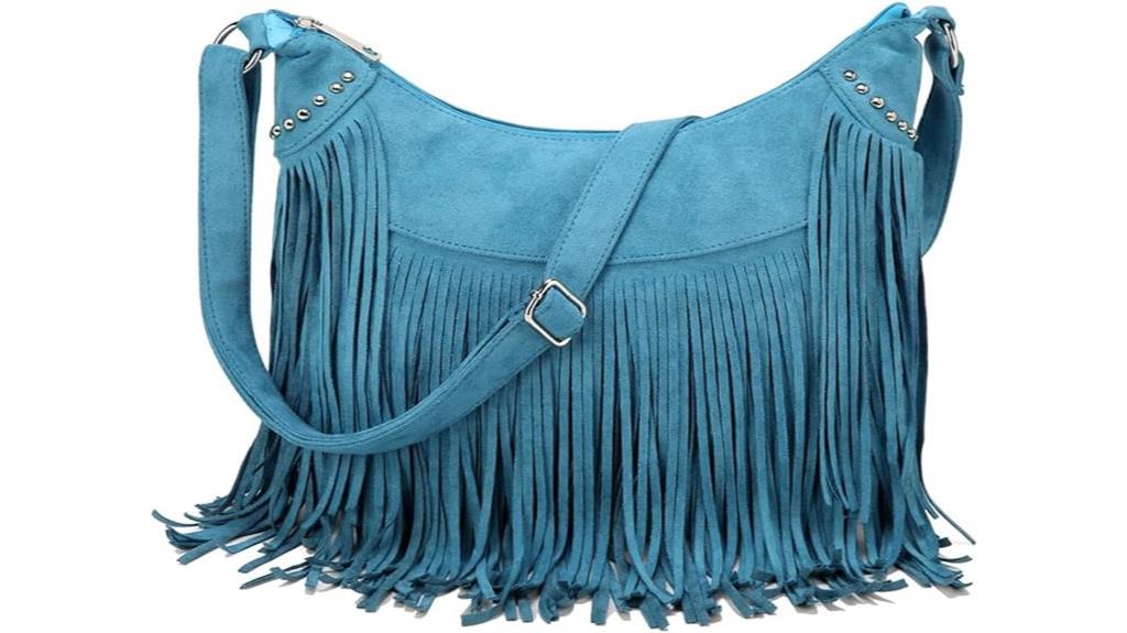women s fringe hobo bag