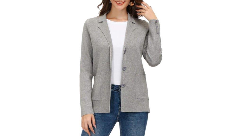 women s long sleeve blazer