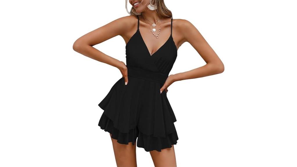 women s spaghetti strap romper