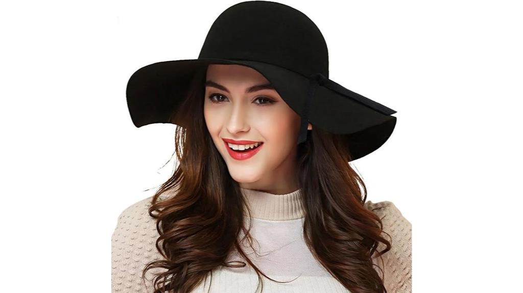 women s wool floppy hat