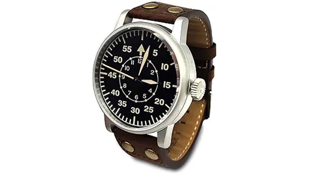 wwii leather strap watch