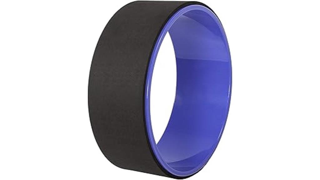 yoga wheel for stretching