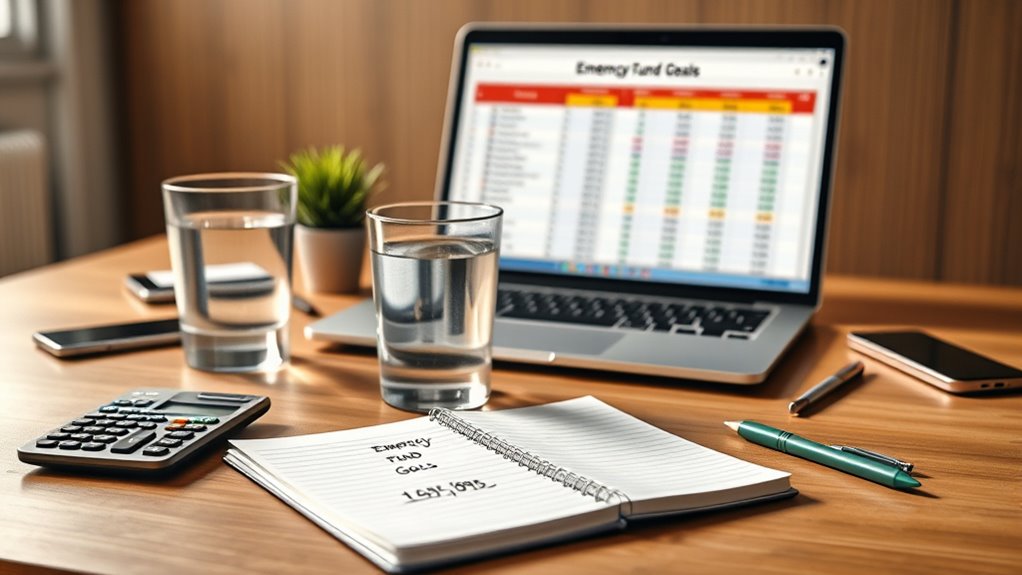 calculate emergency fund goal