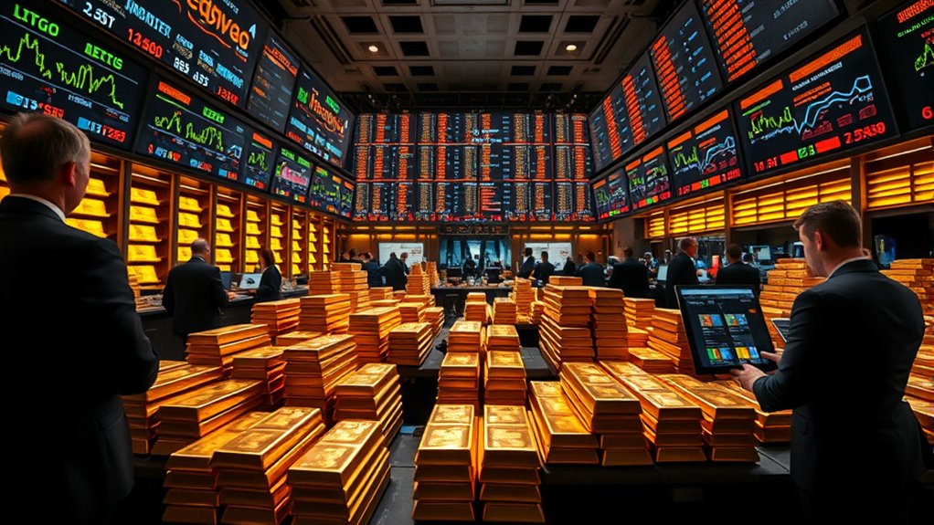 central banks influence gold markets