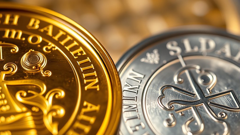 compare gold and silver