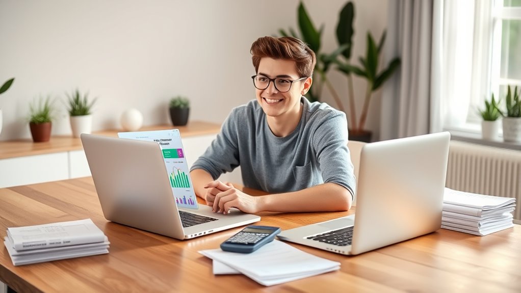 evaluate financial standing now