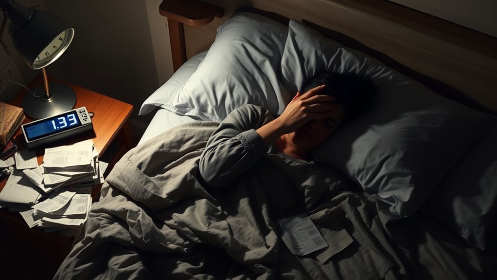 financial stress harms health