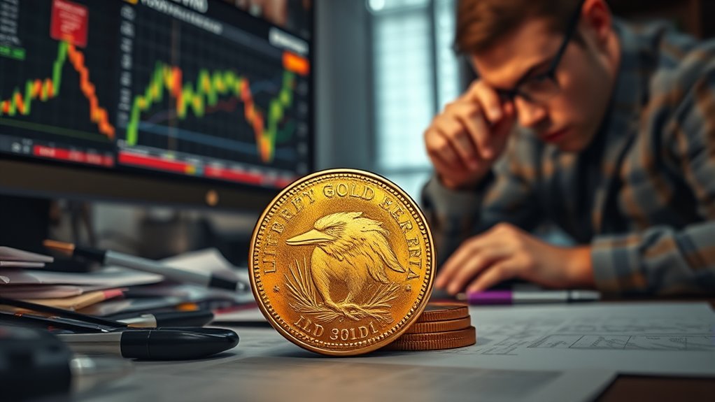 gold rises during crises