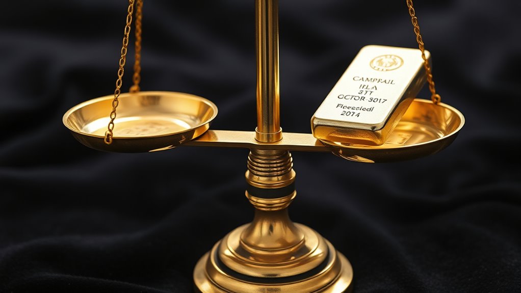 gold silver ira balance