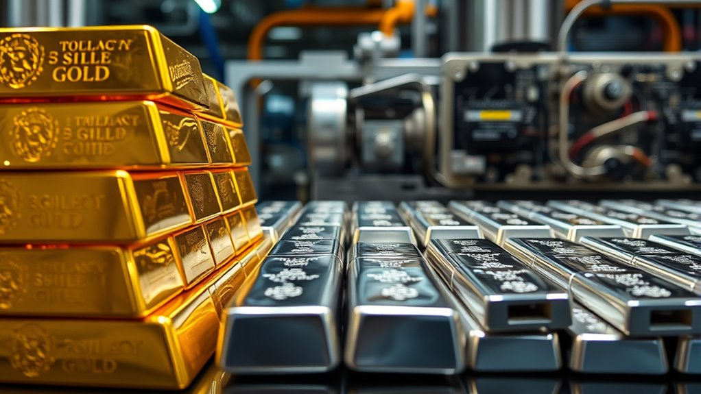 gold stability silver growth