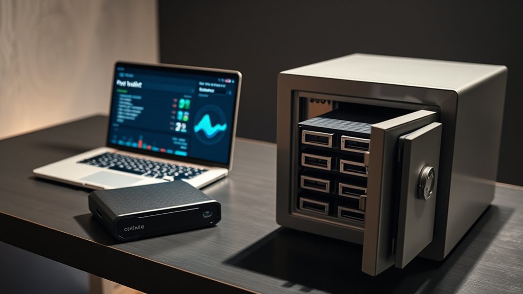 hot and cold wallets