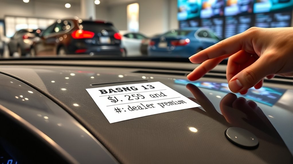 negotiate dealer premiums effectively