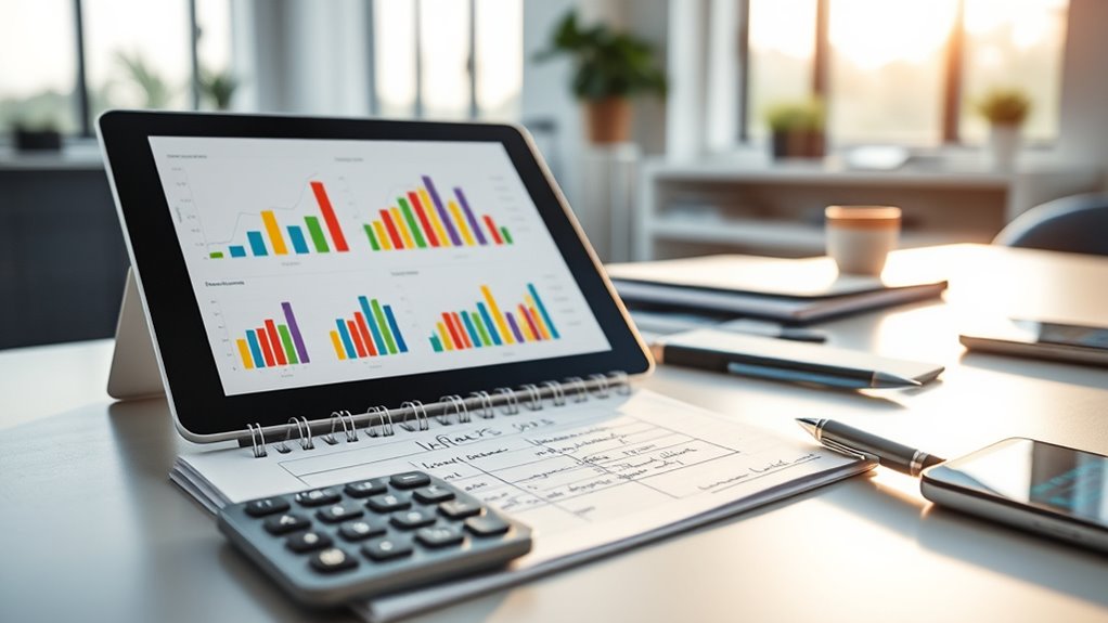 regularly review and adjust budget