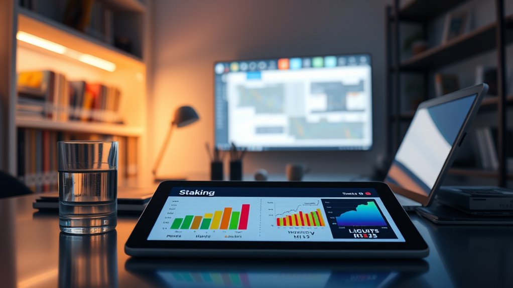 staking offers steady rewards