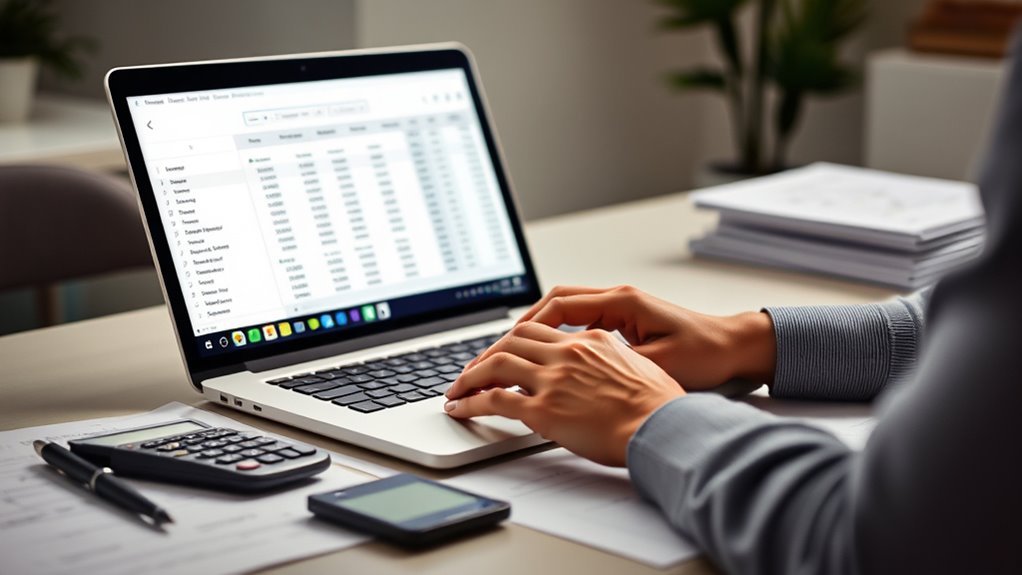 track contributions and cash flow