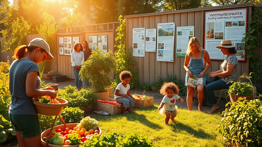 utilize local community resources