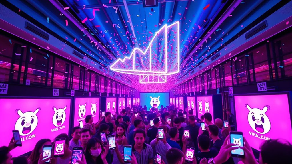 viral memes fuel memecoin popularity