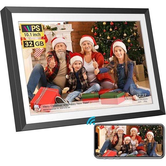 Digital Photo Frame 10.1 Inch WiFi Touch Screen