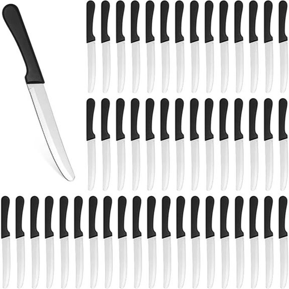 Geelin 50-Piece Stainless Steel Steak Knives Set