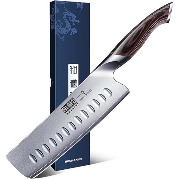HOSHANHO 7-Inch Nakiri Japanese Kitchen Knife