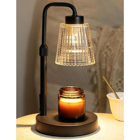 Dimmable Candle Warmer Lamp with Timer
