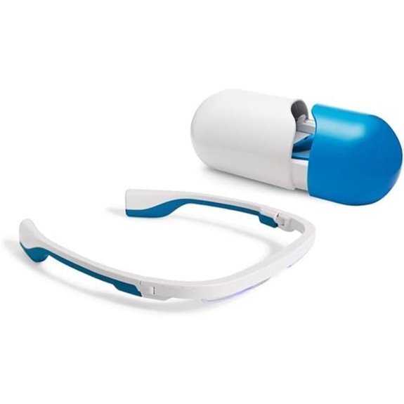 Premium Blue Light Therapy Glasses and Portable Lamp