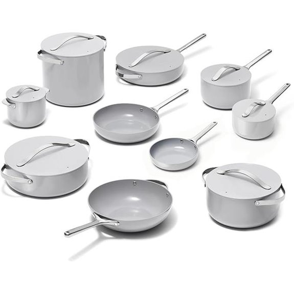 Caraway 24-Piece Nonstick Ceramic Cookware Set