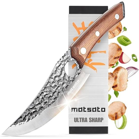 Matsato Chef Knife for Kitchen and BBQ 6.3 Inch