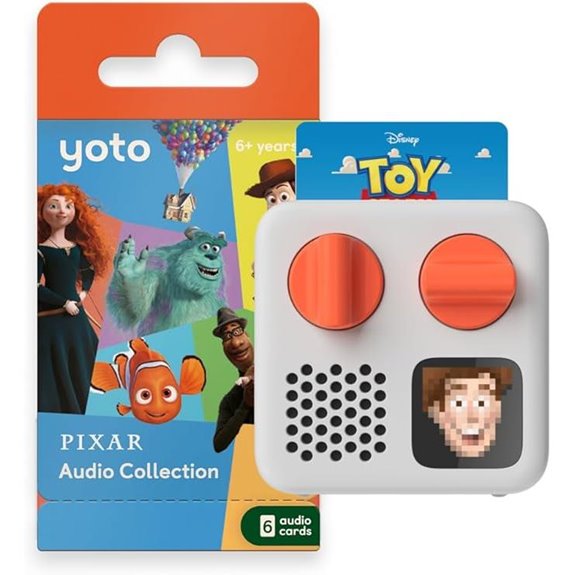 Yoto Mini 2024 + Disney Pixar Kids Audio Player