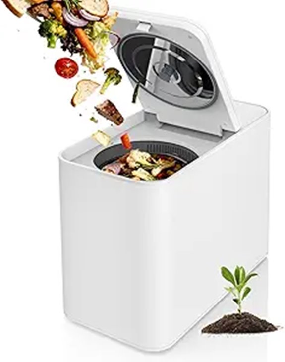 3L Electric Composter for Kitchen and Outdoor Use