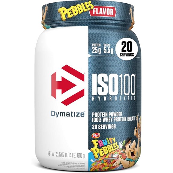 ISO100 Whey Protein Powder - Fruity Pebbles Flavor