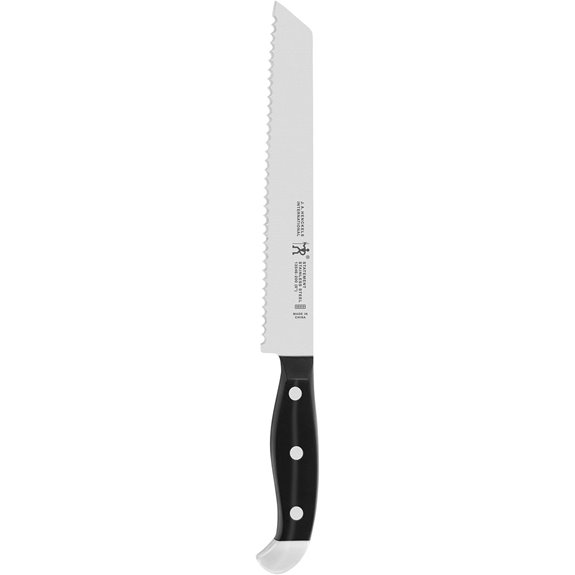 Henckels 8-inch Bread and Cake Knife Black
