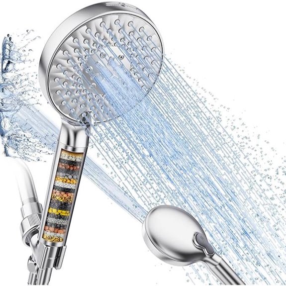 high pressure shower filter