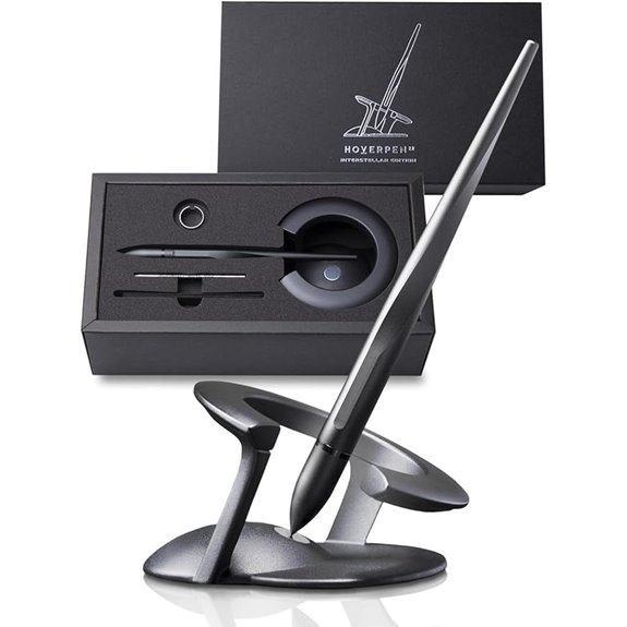 Novium Hoverpen Interstellar Space Black Ballpoint Pen