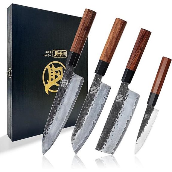 MITSUMOTO SAKARI 4-Piece Japanese Chef Knife Set