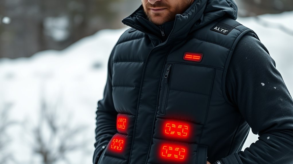 key heating and comfort features