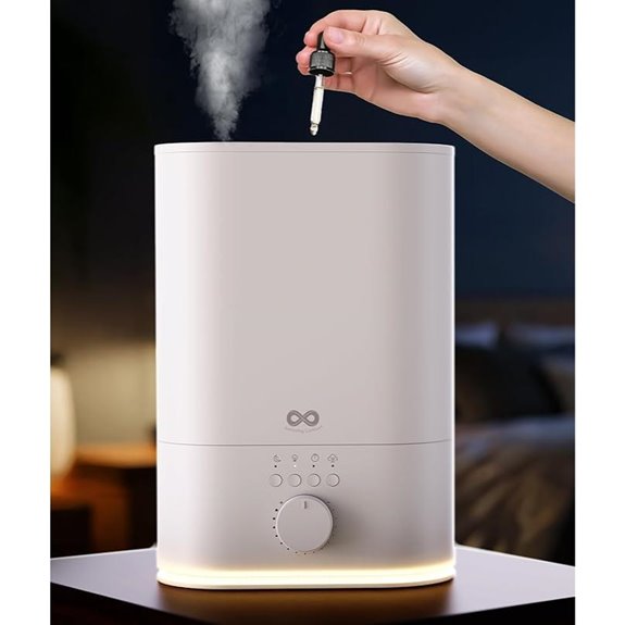 Everlasting Comfort 6L Ultrasonic Humidifier for Large Rooms