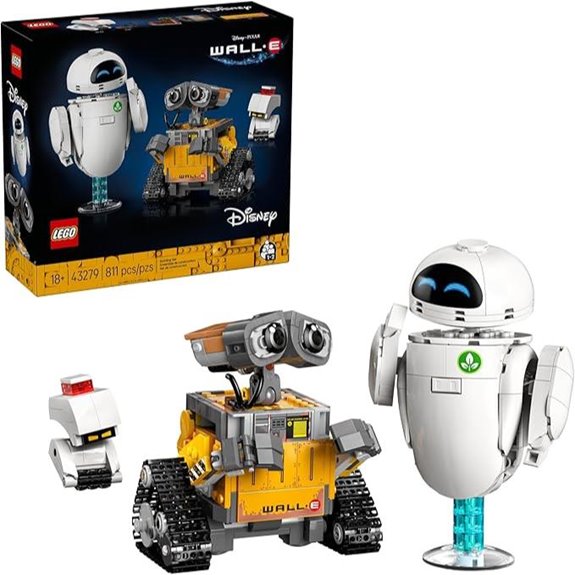 LEGO Wall-E & EVE Building Set for Disney Fans